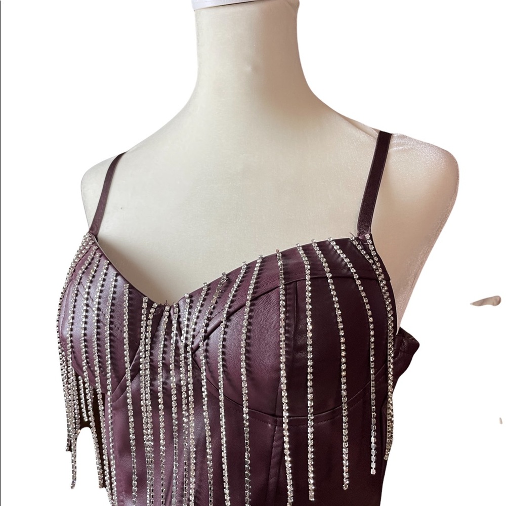Corset crop top